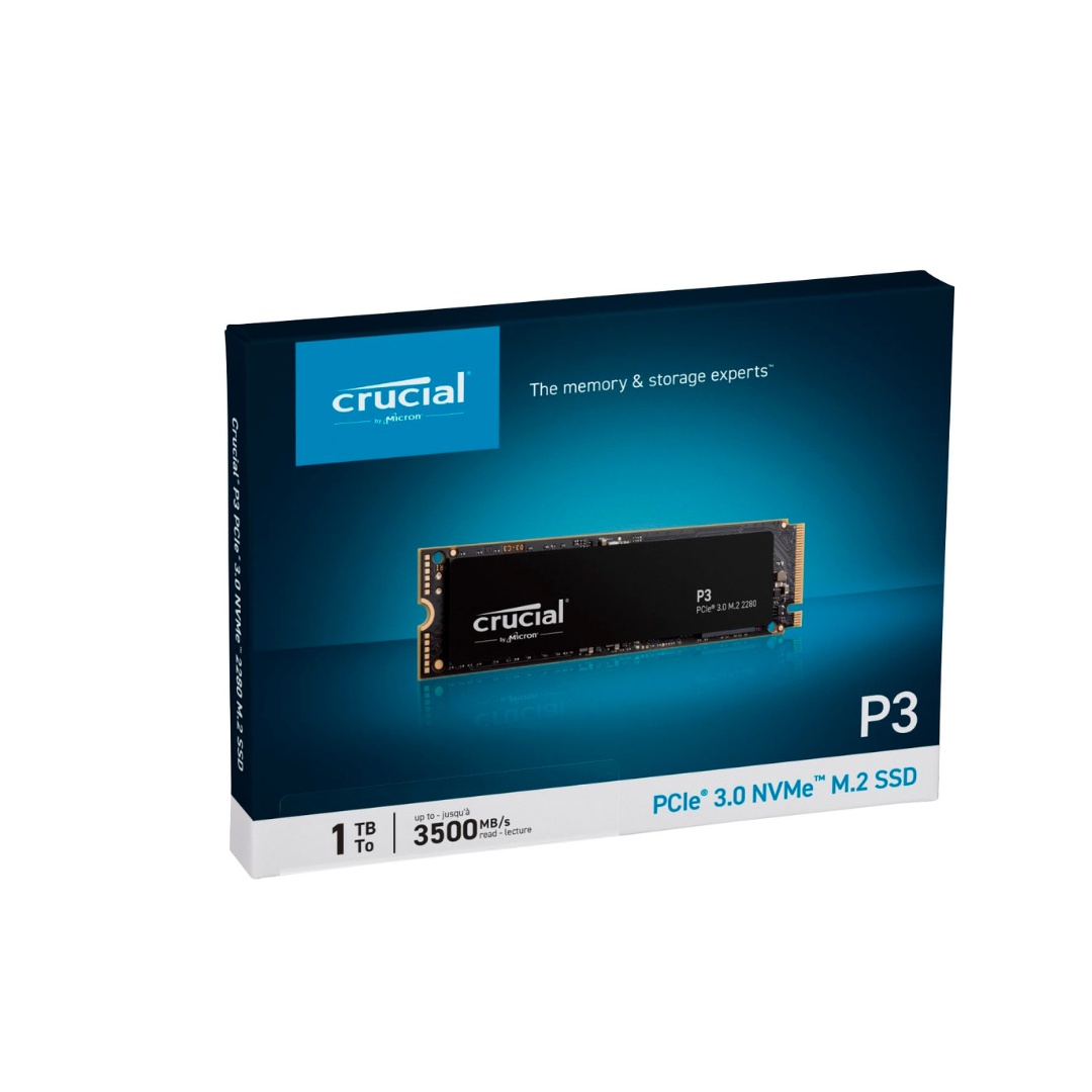 Crucial P3 1TB M.2 SSD - Spex Plus Limited